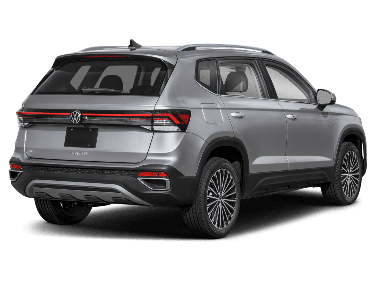 2027 Volkswagen Taos SE - Rear 3/4, facing to the right