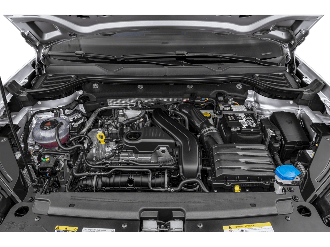 2027 Volkswagen Taos SEL - Interior Engine Shot Feature