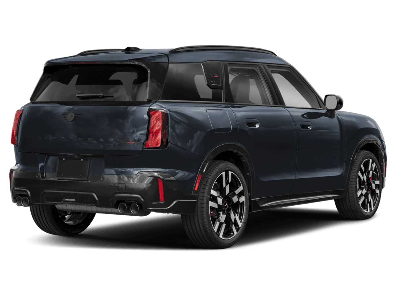 2027 MINI Countryman John Cooper Works - Rear 3/4, facing to the right