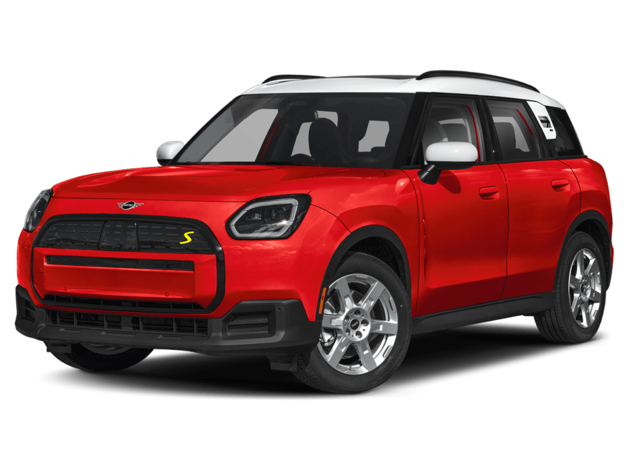 2027 MINI Countryman SE - Front 3/4, facing to the left