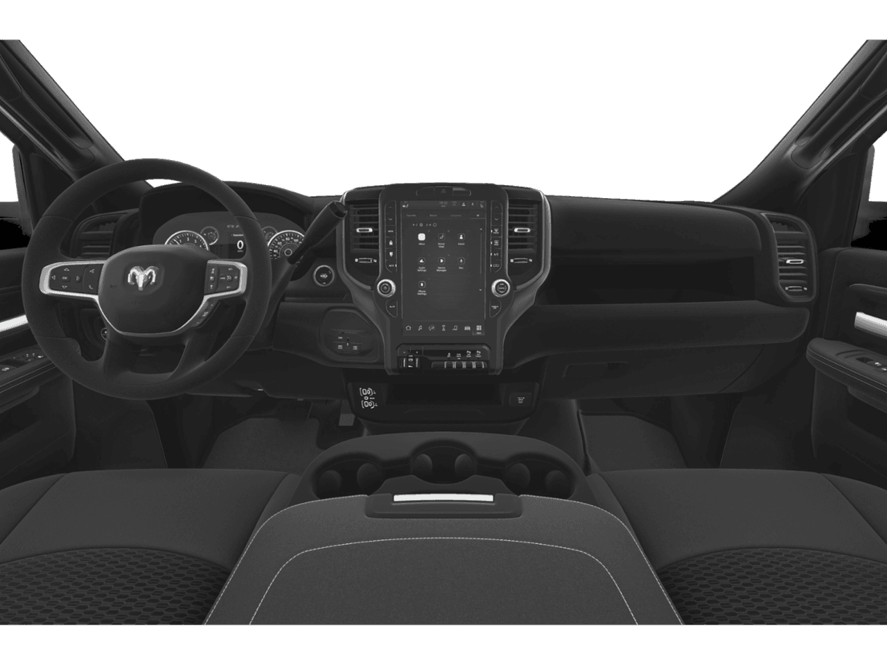 2027 Ram 2500 Big Horn - Interior Full Dash Basic