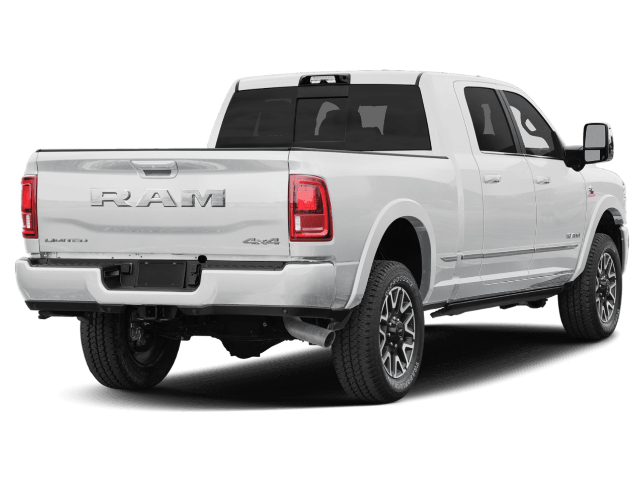 2027 Ram 2500 Longhorn - Rear 3/4, facing to the right