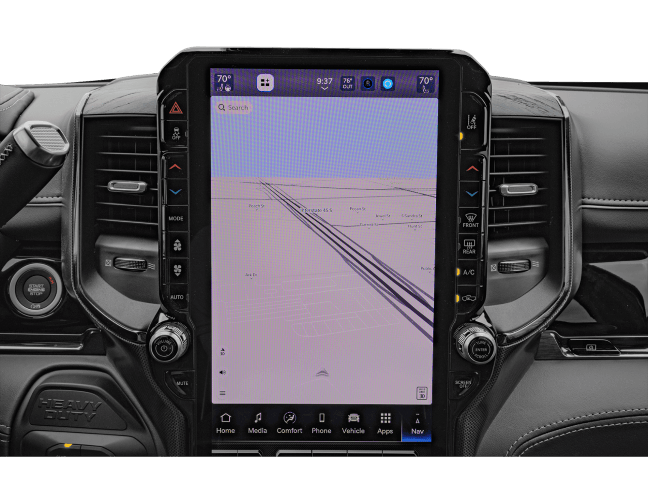 2027 Ram 2500 Limited - Interior Navigation System