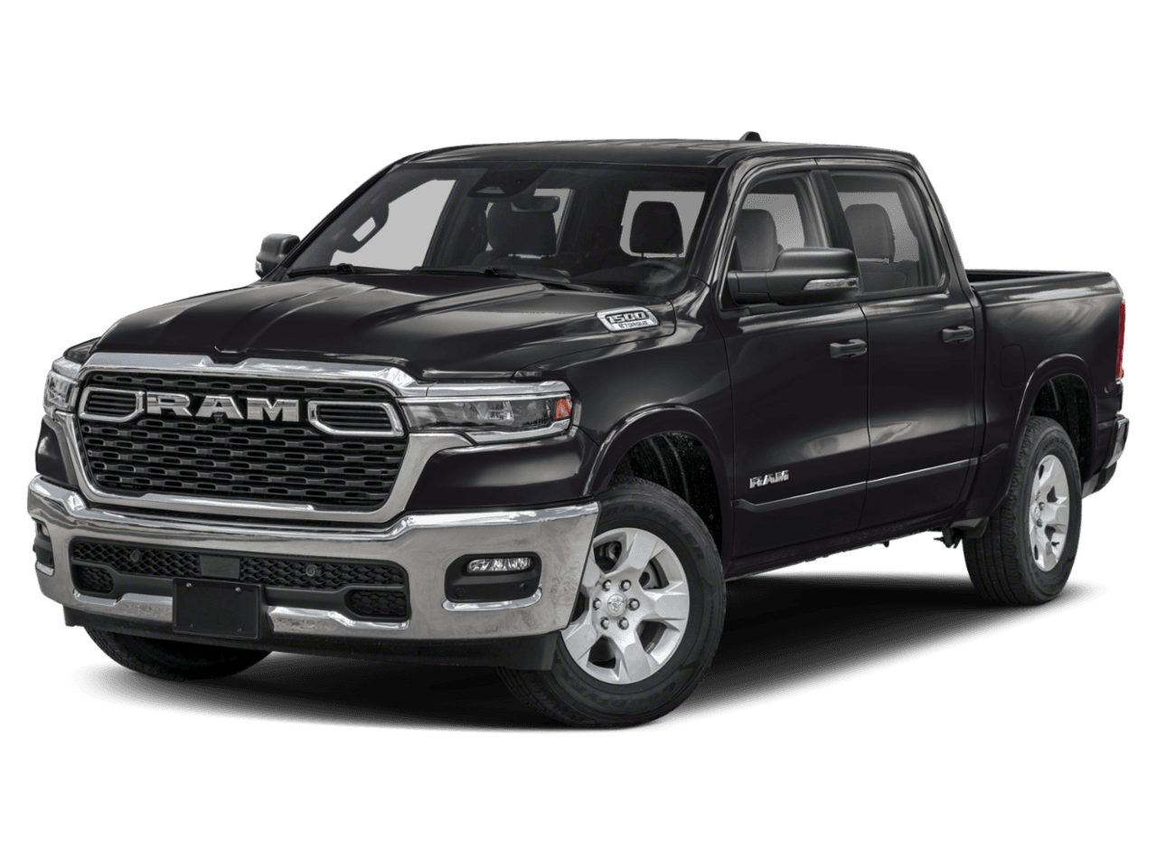 2027 Ram 1500 Lone Star - Front 3/4, facing to the left