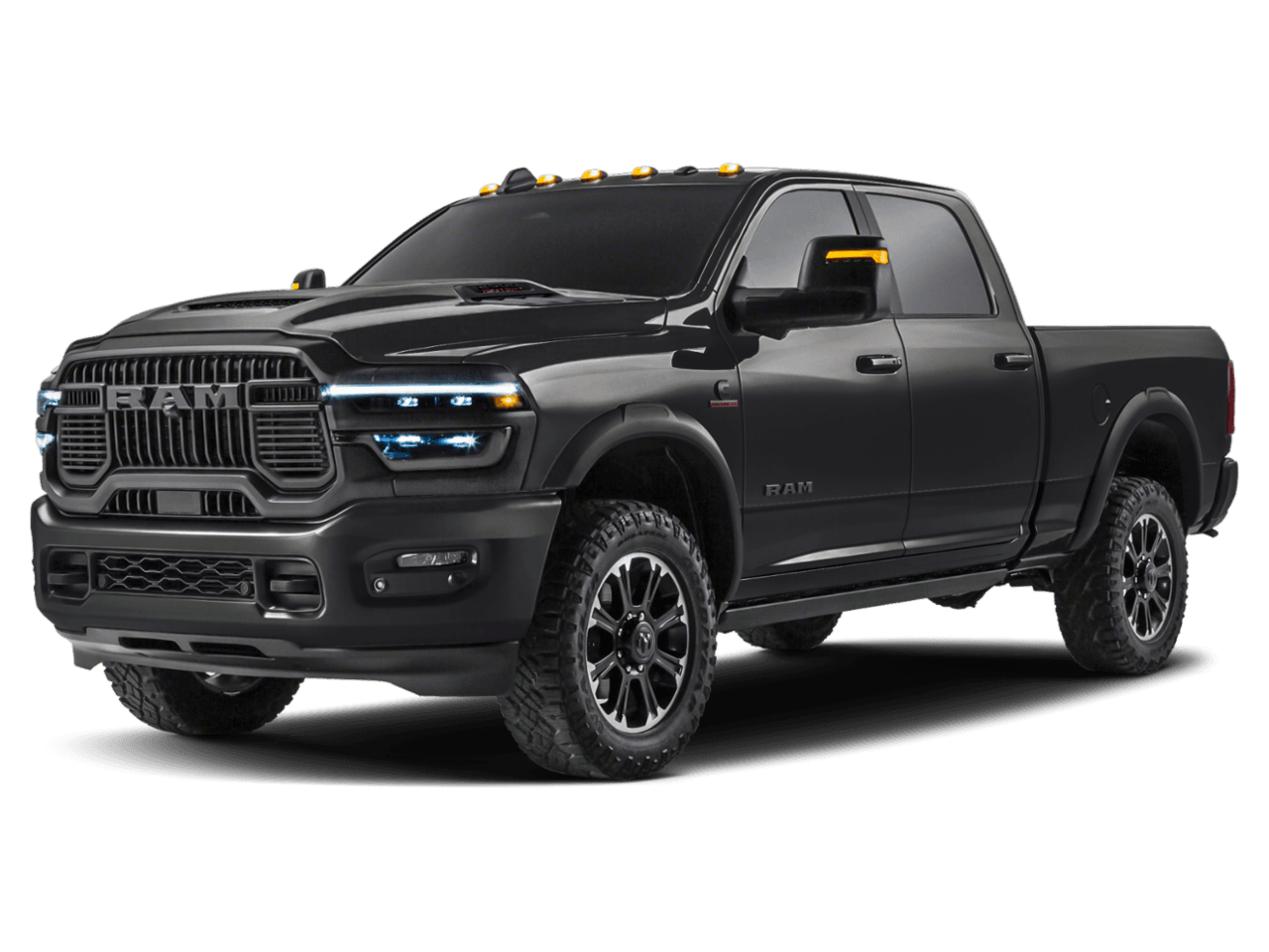 2027 Ram 2500 Rebel - Front 3/4, facing to the left