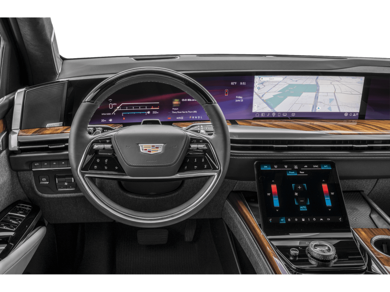 2027 Cadillac Escalade 4WD Platinum Luxury - Interior Drivers Dash