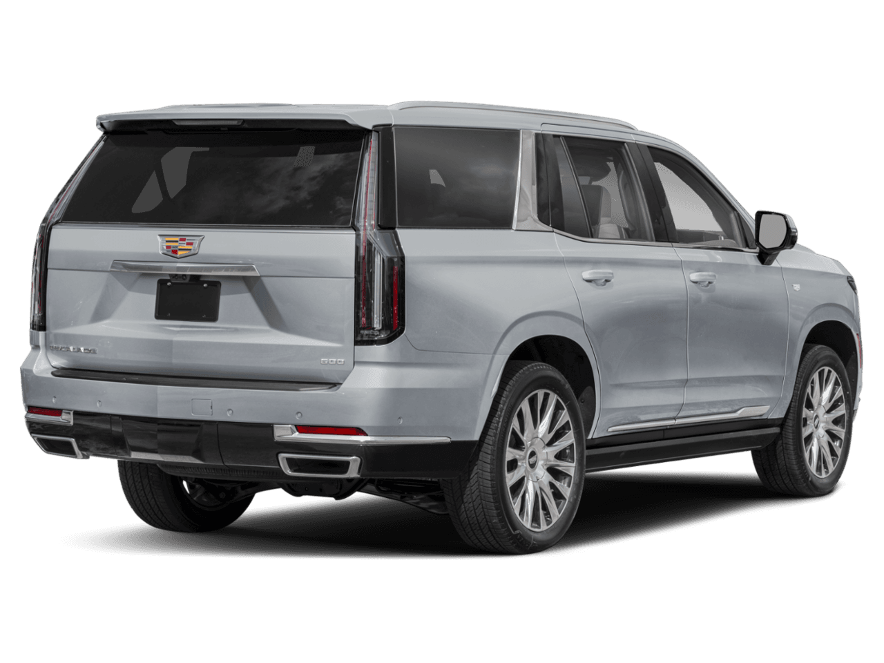 2027 Cadillac Escalade 4WD Platinum Luxury - Rear 3/4, facing to the right
