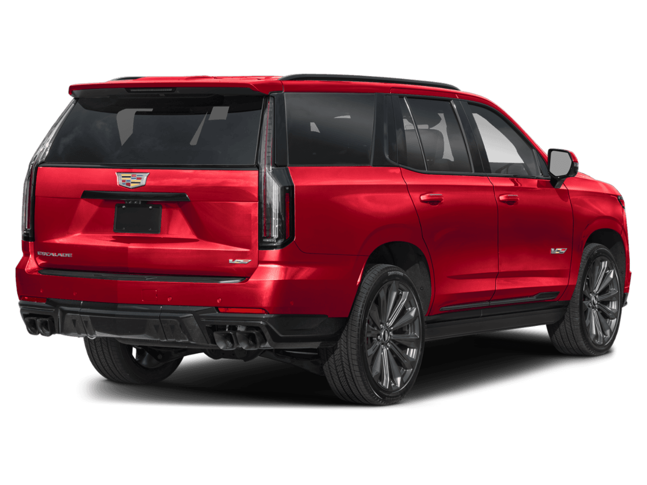 2027 Cadillac Escalade AWD V-Series - Rear 3/4, facing to the right