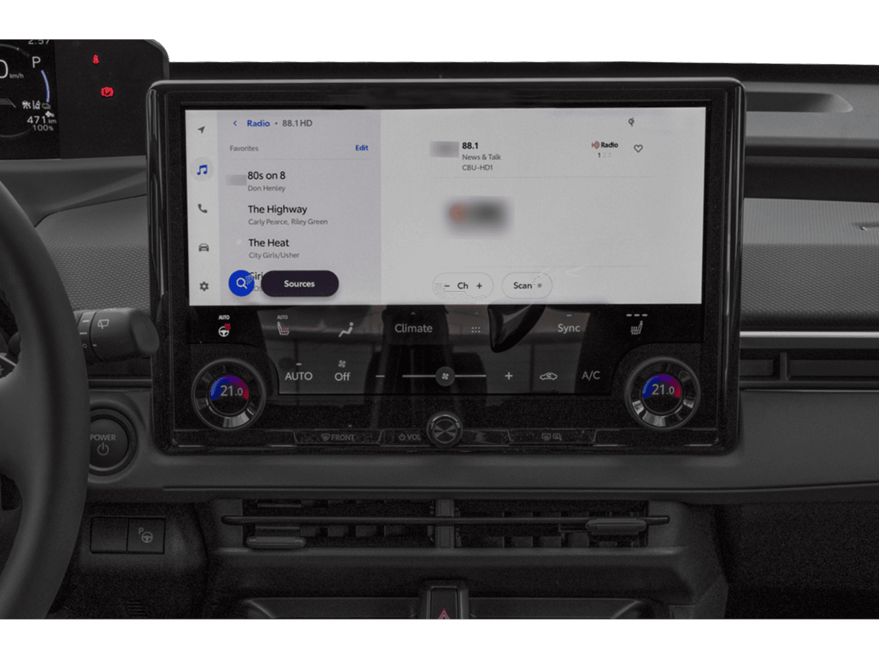 2027 Subaru Trailseeker Limited - Interior Stereo System