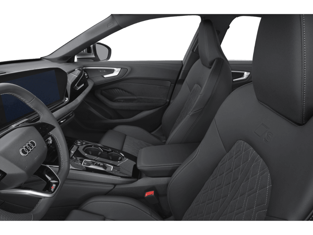 2027 Audi S5  - Interior Driver's Side with Door Open, Front Seat Feature