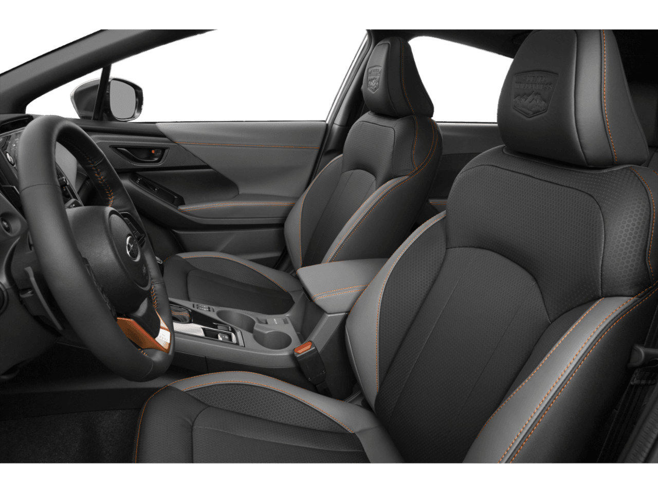 2027 Subaru Crosstrek Wilderness - Interior Driver's Side with Door Open, Front Seat Feature