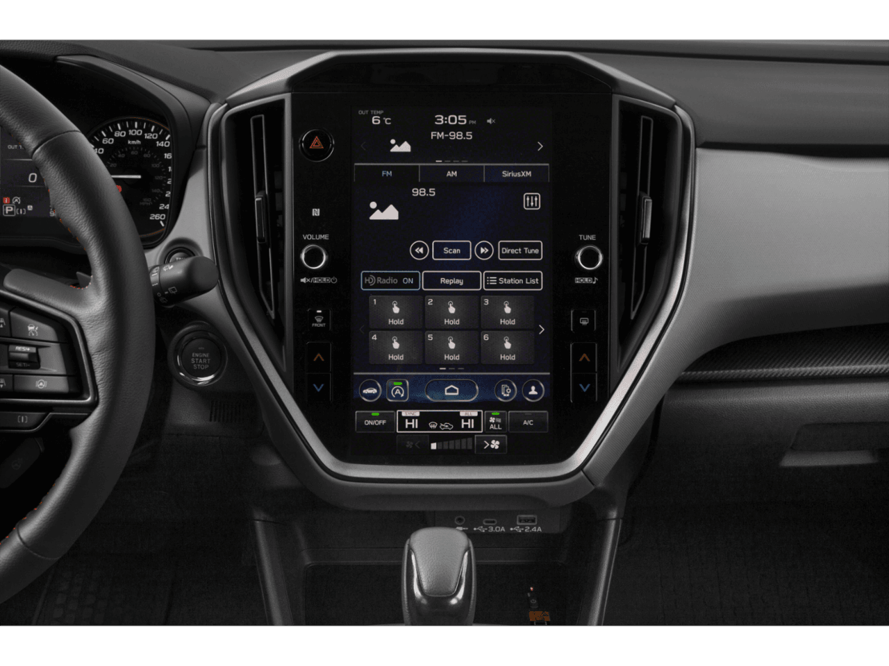 2027 Subaru Crosstrek Wilderness - Interior Stereo System
